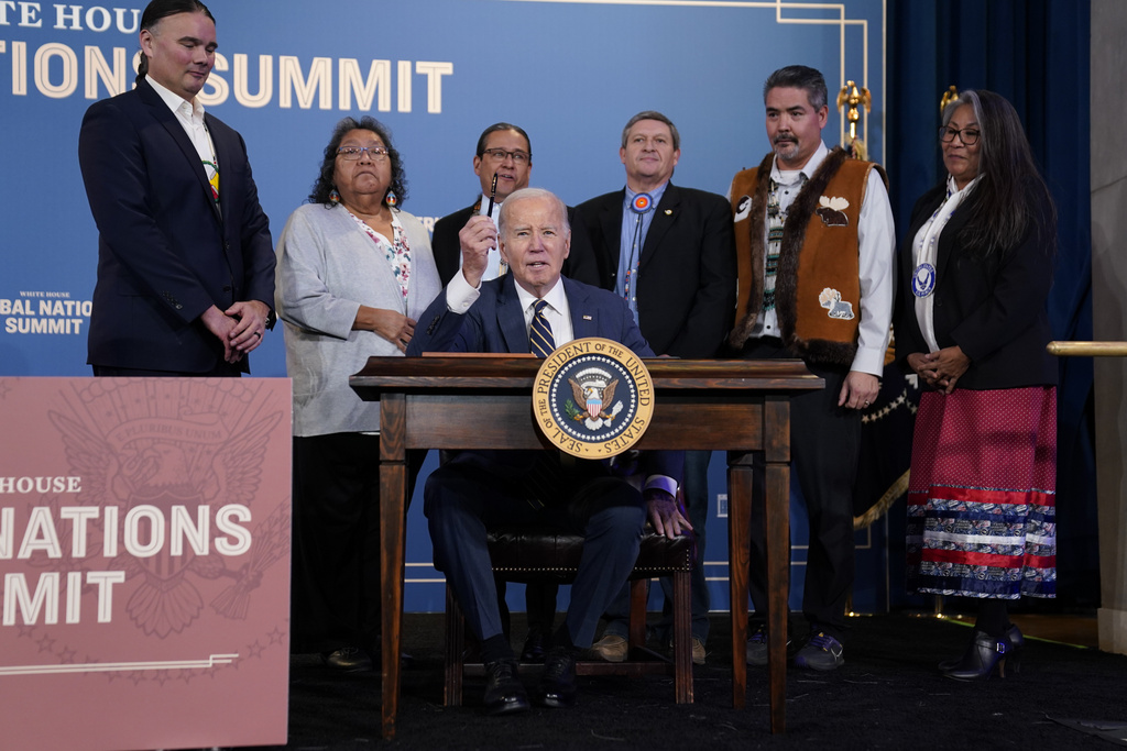 Biden Pledges Greater Federal Support For Tribal Nations At White House ...