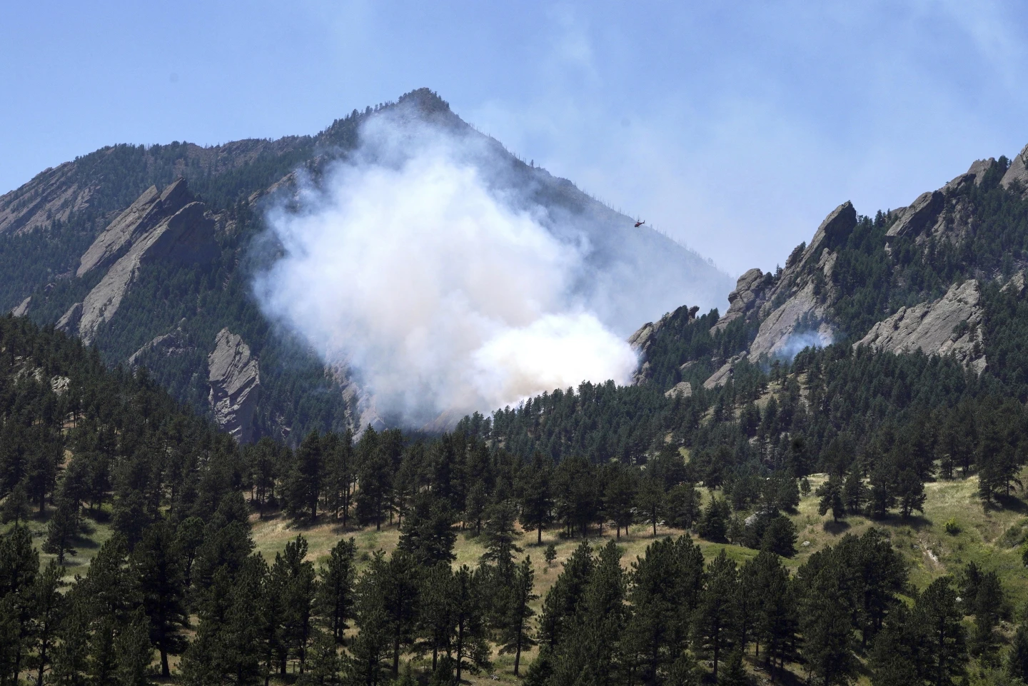 Small Wildfire Leads to Precautionary Evacuation of Climate Change ...